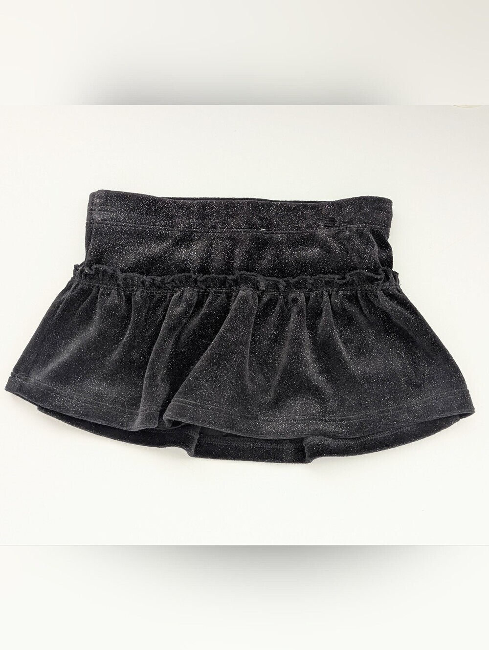 Wonderkids Baby (Size 18 Months) Black Shimmer Skort
